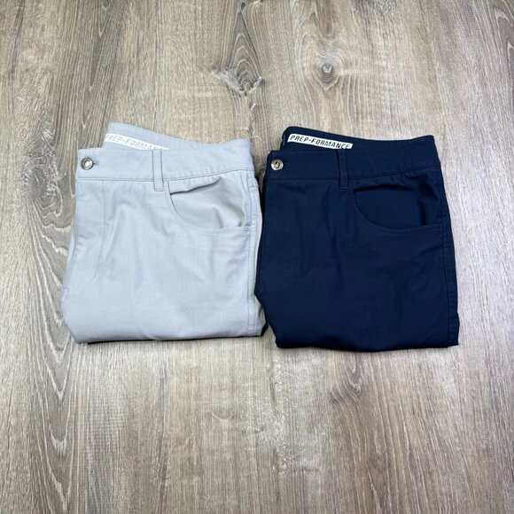 johnnie-O Other - Lot of 2 Johnnie-O Mens Blue/Gray 5 Pocket Design Prep-Formance Pants Size 36